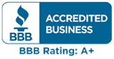 A+ Accredited Business by BBB
