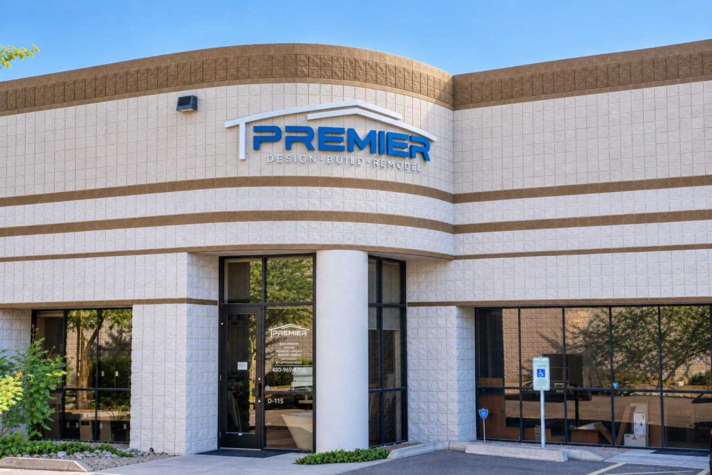 Premier Design Build Remodel Showroom Storefront in Scottsdale, Arizona